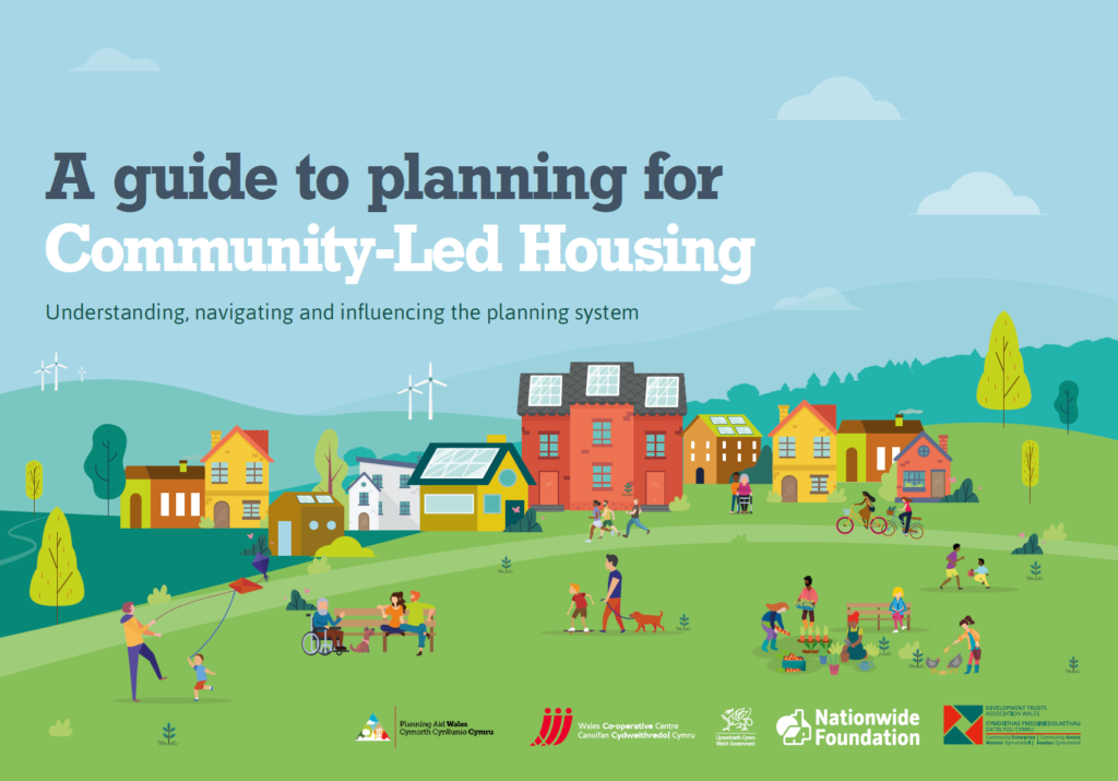 Image showcasing Community-Led Housing Guidance 2020 – Planning Aid Wales